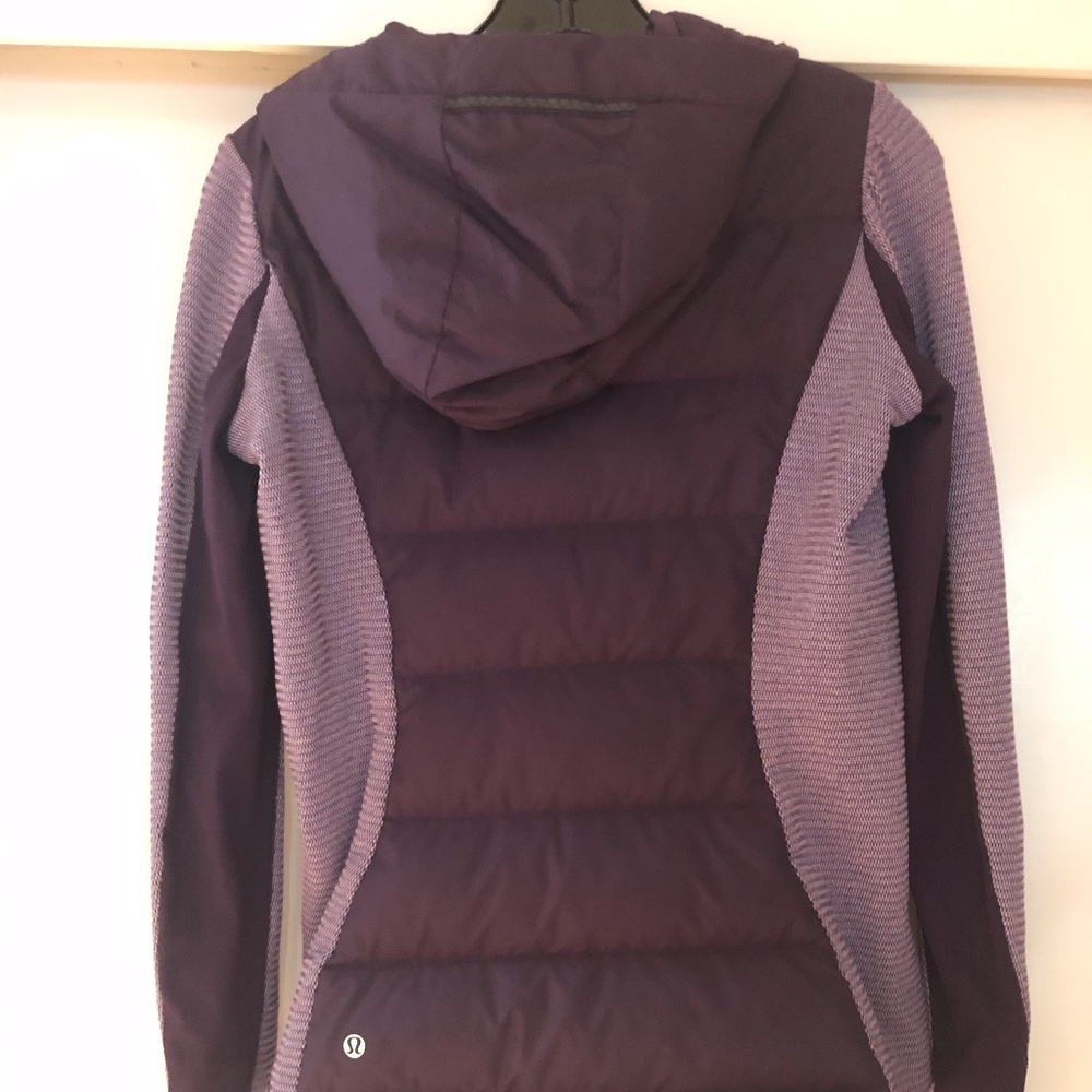 Lululemon Down Pullover Jacket Sz 4 - image 2